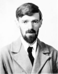 D H Lawrence passport photograph