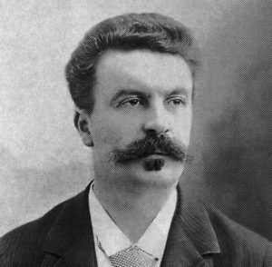 Guy de Maupassant card